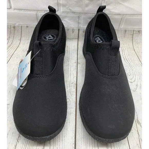 Propét Women's Slip-On  Waterproof Madi Sneakers WBX024N Black Size US 8 W(D) - Picture 4 of 12